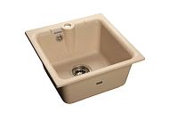 Купить мойка кухонная керамогранит practic gf-p420 (бежевая 328),granfest. в Иваново магазин сантехники Суперстрой