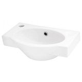 Купить раковина форум мини 45 1wh110542, левое отверстие, santek. в Иваново магазин сантехники Суперстрой