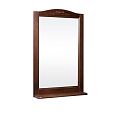 Купить зеркало варна  85 (в рамке с полочкой) орех, good door. в Иваново магазин сантехники Суперстрой