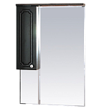 Купить зеркало-шкаф александра - 65  левый  (свет), венге,misty в Иваново магазин сантехники Суперстрой