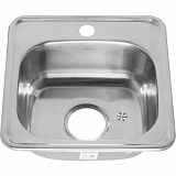 Купить мойка врезная 38*38 (0,6мм), melana. в Иваново магазин сантехники Суперстрой