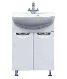 Купить тумба ева- 55 прямая + раковина (комплект),misty в Иваново магазин сантехники Суперстрой