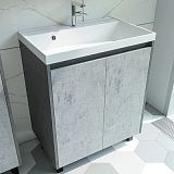 Купить тумба кибела-80 цемент+ раковина classica-80, stella polar. в Иваново магазин сантехники Суперстрой