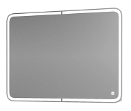 Купить зеркало-шкаф анда 90*80/с,правое,сенсор new, stella polar. в Иваново магазин сантехники Суперстрой