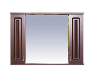 Купить зеркало-шкаф вояж -100 свет коричневый,misty. в Иваново магазин сантехники Суперстрой