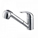 Купить смеситель для кухни omega 22066 с выдвижной лейкой, kaizer. в Иваново магазин сантехники Суперстрой