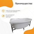 Купить ванна акриловая монти 150х105*66 r, radomir. в Иваново магазин сантехники Суперстрой