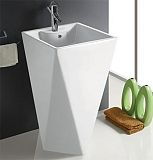 Купить раковина на пьедестале моноблок в156(7011), melana. в Иваново магазин сантехники Суперстрой