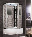 Купить душевая кабина 120*80 ng-7712wl в/п ,г/м,серебро,niagara . в Иваново магазин сантехники Суперстрой