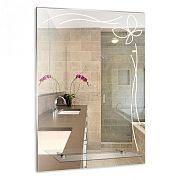 Купить зеркало  альтаир 535х685мм с полкой, гк серебряные зеркала. в Иваново магазин сантехники Суперстрой