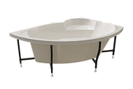 Купить ванна акриловая алари 168*120*68 r, radomir. в Иваново магазин сантехники Суперстрой