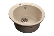 Купить мойка кухонная керамогранит rondo gf-r480 (белая 331), granfest. в Иваново магазин сантехники Суперстрой