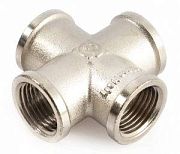 Купить крестовина никель 1,китай. в Иваново магазин сантехники Суперстрой