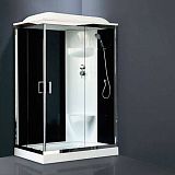 Купить душевая кабина royal rb 8120hp6-bt-ch,r нп,пс,черная задняя стенка в Иваново магазин сантехники Суперстрой