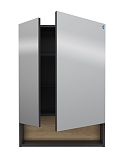 Купить зеркало-шкаф диана-60 кендал/черный матовый, stella polar. в Иваново магазин сантехники Суперстрой