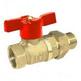 Купить кран латунь 20 г/ш бабочка, баз. в Иваново магазин сантехники Суперстрой