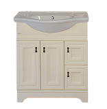 Купить тумба напольная ватикан - 85 , слоновая кость,misty. в Иваново магазин сантехники Суперстрой