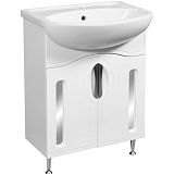 Купить тумба сильва-60 белый+ раковина эрика, stella polar. в Иваново магазин сантехники Суперстрой