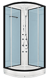 Купить душевая кабина domani spa delight110, 100*100 нп пс-dusty blue в Иваново магазин сантехники Суперстрой