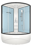 Купить душевая кабина domani spa vitality high 120*120 вп пс-dusty blue в Иваново магазин сантехники Суперстрой