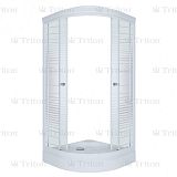 Купить душевой угол тритон полосы аква 100*100 в, сп в Иваново магазин сантехники Суперстрой