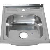 Купить мойка накладная 50*60 (0,6мм), melana. в Иваново магазин сантехники Суперстрой