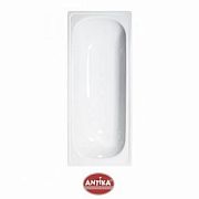 Купить ванна стальная  antika (1,5мм) 150*70*40 с рантом(с опорой) белая орхидея, виз. в Иваново магазин сантехники Суперстрой