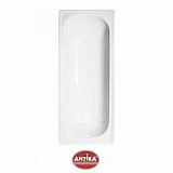 Купить ванна стальная  antika (1,5мм) 150*70*40 с рантом(с опорой) белая орхидея, виз. в Иваново магазин сантехники Суперстрой