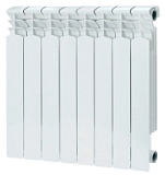 Купить радиатор биметаллический тм в500 8 сек, remsan master в Иваново магазин сантехники Суперстрой