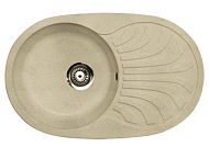 Купить мойка кухонная  venera plus бежевый  780*500мм, orivel. в Иваново магазин сантехники Суперстрой
