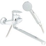 Купить смеситель для ванны с душем lwf7-a113, g-lauf. в Иваново магазин сантехники Суперстрой