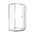 Купить душевое ограждение infiniti  shw-90-c-ch, bas. в Иваново магазин сантехники Суперстрой