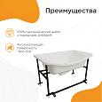 Купить ванна акриловая арчи 120*70*80, radomir. в Иваново магазин сантехники Суперстрой