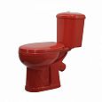 Купить компакт-унитаз дора красный горизонтальный выпуск, старый оскол. в Иваново магазин сантехники Суперстрой