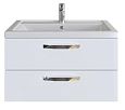 Купить тумба cristal 70 подвес, 2/ящ, белый, sanstar в Иваново магазин сантехники Суперстрой