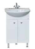Купить тумба уют-45 прямая белая + раковина уют rosa, misty. в Иваново магазин сантехники Суперстрой