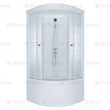 Купить душевая кабина тритон полосы аква 90*90 б, вп в Иваново магазин сантехники Суперстрой