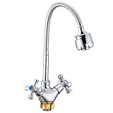 Купить смеситель для кухни с гибким изливом qtz4-e827, g-lauf. в Иваново магазин сантехники Суперстрой