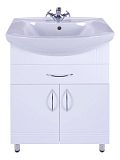 Купить тумба вольга-60 + умывальник грация-60, sanstar в Иваново магазин сантехники Суперстрой