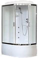 Купить душевая кабина royal rb 8120bk2-м-ch,l вп,мс,акриловые задние стенки,гидромассаж в Иваново магазин сантехники Суперстрой