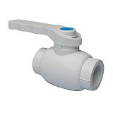 Купить кран шаровый 32  п/п белый, formule. в Иваново магазин сантехники Суперстрой