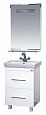 Купить тумба елена - 60  с 2 ящ.  направ. с доводчиком белая,misty. в Иваново магазин сантехники Суперстрой