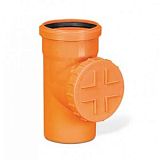 Купить ревизия канализационная 110 рыжая, россия. в Иваново магазин сантехники Суперстрой