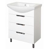 Купить тумба балтика-60/3 врез +рак. балтика-60, aqualine. в Иваново магазин сантехники Суперстрой