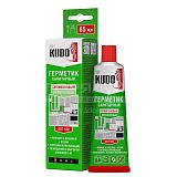 Купить герметик kst-120 силиконовый санитарный прозрачный 85 мл, kudo. в Иваново магазин сантехники Суперстрой