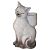Купить подставка керамическая "кошка" с унитазной щеткой, россия. в Иваново магазин сантехники Суперстрой