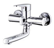 Купить смеситель для ванны с душем pud-3045,g-lauf. в Иваново магазин сантехники Суперстрой