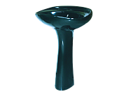 Купить раковина на пьедестале ардо зеленый, оскольская керамика. в Иваново магазин сантехники Суперстрой