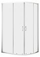 Купить душевое ограждение latte r-120-c-we, bas в Иваново магазин сантехники Суперстрой