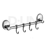 Купить рейлинг 4 крючка d-lin d201855-4, d-lin. в Иваново магазин сантехники Суперстрой